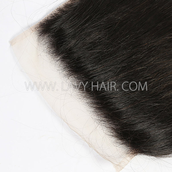 Superior Grade Preplucked Lace closure 6*6 and 7*7 Human hair Transparent Lace Swiss lace