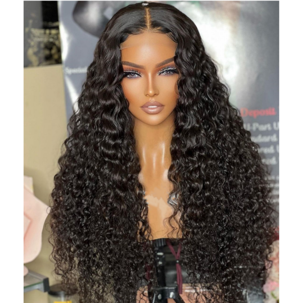 (All Texture Link) 300% Density Bundles With 13*4 13*6 Frontal Sewing Wig Preplucked Human Hair High Quality Wear Go 100% Glueless