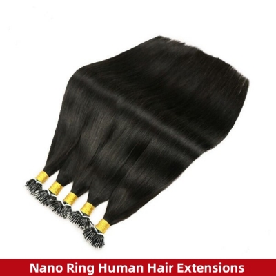 Nano Ring Raw Hair Pre Bonded Hair Extensions 105 grams/1 pack