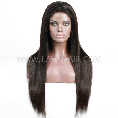 (All Texture Link) HD Lace Glueless Wear Go Anti-Slip Strip Cap  200% Density Pre plucked Wig Human Virgin Hair
