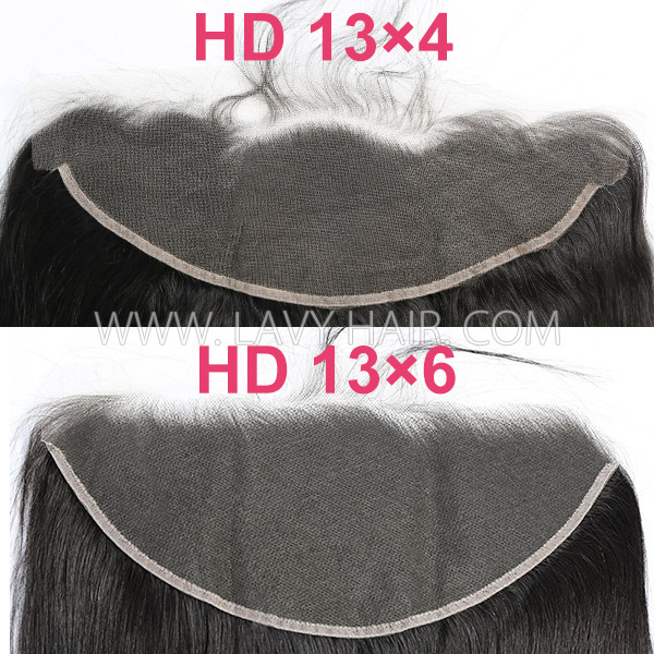 100% Purest Raw Hair Young Donor HD Lace Ear to Ear 13*4 13*6 360 Frontal Invisible Melted Lace Frontal