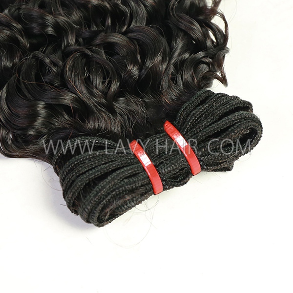 (New Made Texture) Super Double Drawn Spanish Curly (Same Full From Top To Tip) Virgin Human Hair Extensions 105 Grams/1 Bundle