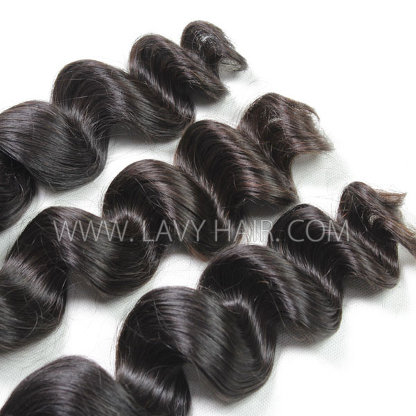 Superior Grade 3/4 bundles loose wave Virgin Human hair extensions Brazilian Peruvian Malaysian Indian European Cambodian Burmese Mongolian