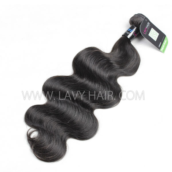 Regular Grade 1 bundle Brazilian Body Wave Virgin Human hair extensions