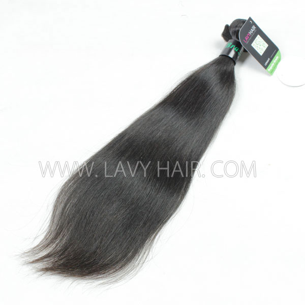 Regular Grade 1 bundle Brazilian Straight Virgin Human hair extensions