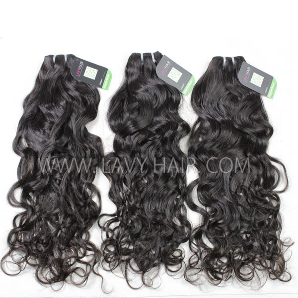 Regular Grade 1 Bundle Peruvian Natural Wave Virgin Human Hair Extensions