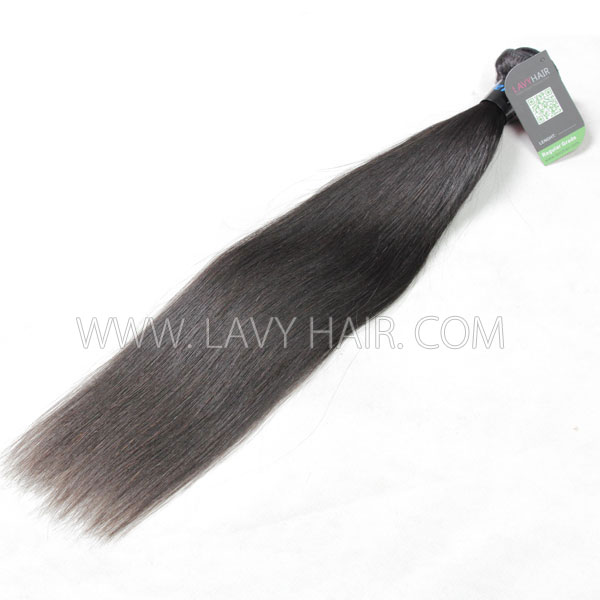Regular Grade 1 Bundle Peruvian Straight Hair Virgin Human Hair Extensions