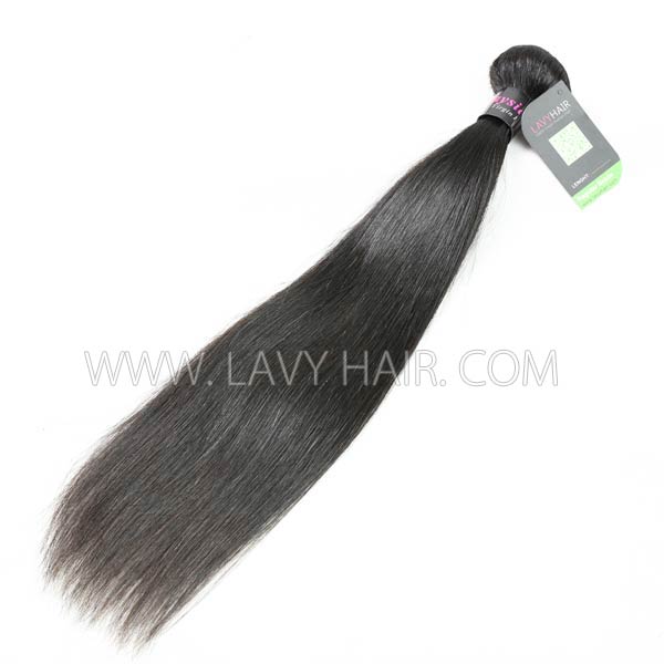 Regular Grade 1 bundle Malaysian Straight Virgin Human hair extensions