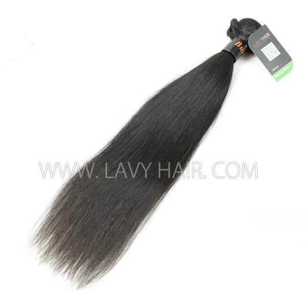 Regular Grade 1 bundle Burmese Straight Virgin Human hair extensions