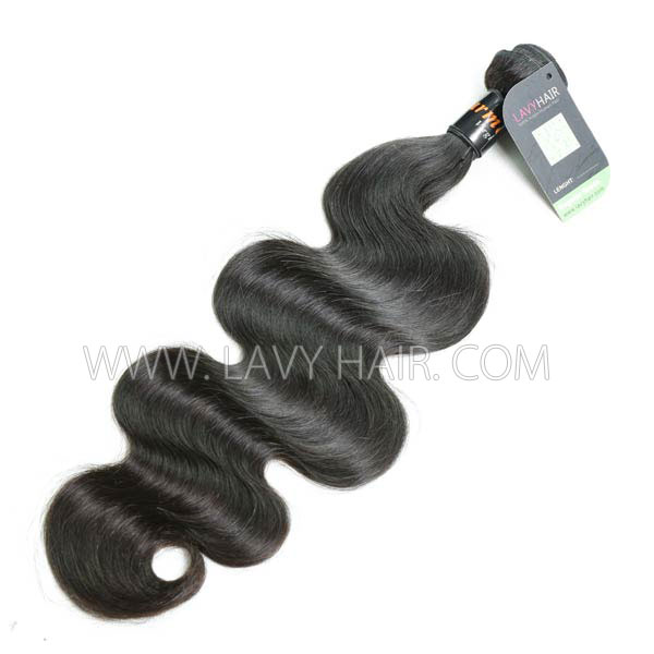 Regular Grade 1 bundle Burmese Body Wave Virgin Human hair extensions