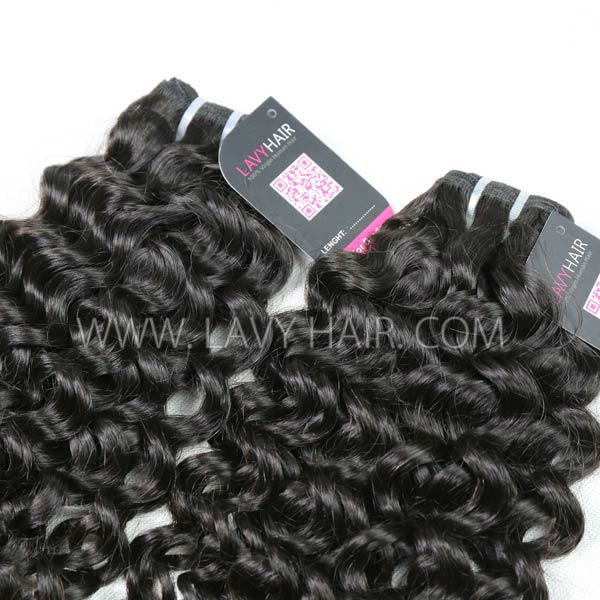 Superior Grade mix 3 or 4 bundles Mongolian Italian Curly Virgin Human Hair Extensions