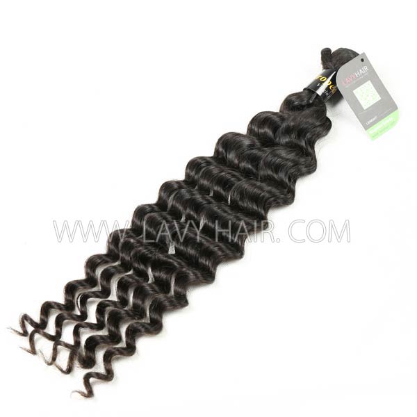 Regular Grade 1 Bundle European Deep Wave Virgin Human Hair Extensions