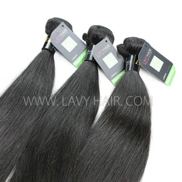 Regular Grade 1 bundle European Straight Virgin Human hair extensions