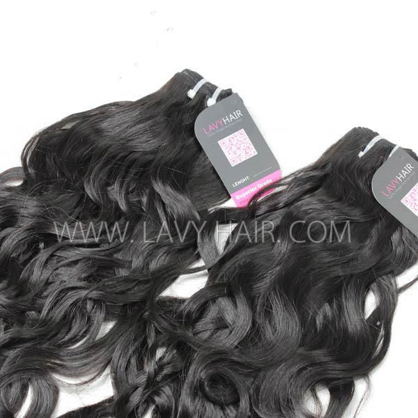 Superior Grade 1 bundle Indian Natural Wave Virgin Human Hair Extensions