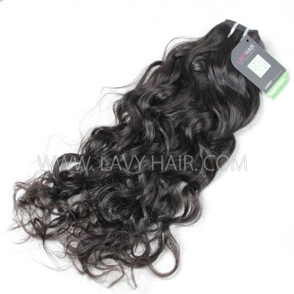 Regular Grade 1 bundle Burmese Natural Wave Virgin Human hair extensions