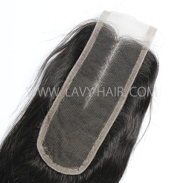 Superior Grade Top Quality 2*6" Lace Closure Transparent Lace Kim-Kay Closure Swiss lace Middle Part