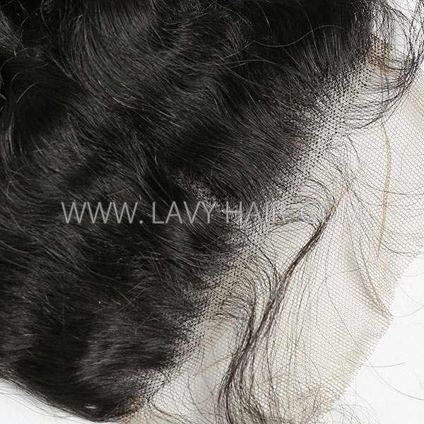 Superior Grade 4C Curly Hairline Lace top closure 4*4" Spiral curly Human hair medium brown Swiss lace