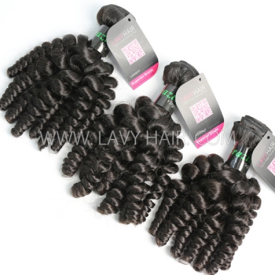 Advanced Grade 12A 3/4 bundles Spiral Curly Virgin Human Hair Extensions  Brazilian Peruvian Malaysian Indian European Cambodian Burmese Mongolian