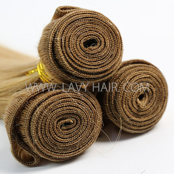 Color 27 Straight Hair Human Virgin Hair 1 Bundle