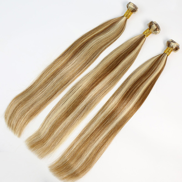 Color p8/613 Straight Hair Human Virgin Hair 1 Bundle