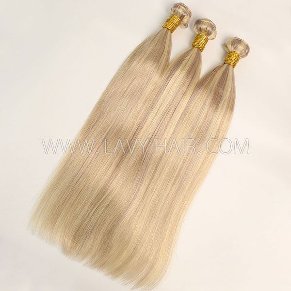 Color p18/24 Straight Hair Human Virgin Hair 1 Bundle