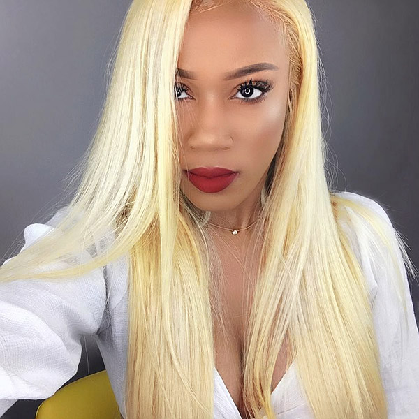 (All Texture Link) 200% Density Transparent Lace #613 Blonde Lace 4*4 5*5 Closure &13*4 13*6 Full Frontal  Wigs Human Hair Wear Go