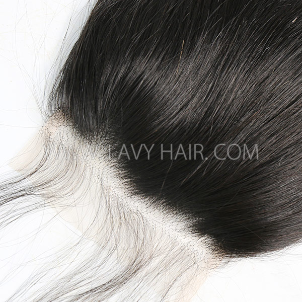 HD Lace Human Hair 4*4 Medium Brown Lace Closure