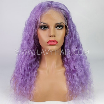 Lavender Purple Color Virgin Hair Wig 150% Density Glueless Wear Go Customize 4-7 Days  613lfw-43A19