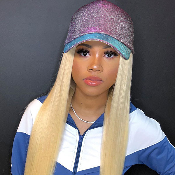 Different Kinds of Baseball Hat With 613 Blonde Color Human Virgin Hair
