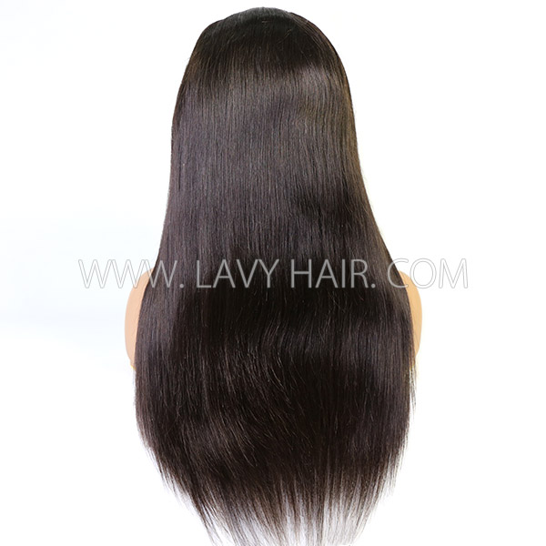 300% Density Straight Hair Lace Frontal Wigs Human Hair