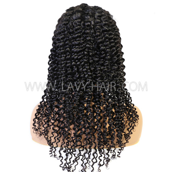 Jet Black/#2/#4/#99j/#p1b27 Color Hair U part /V Part Wigs 150%&200%&300% Density 100% Human Hair Half Wig
