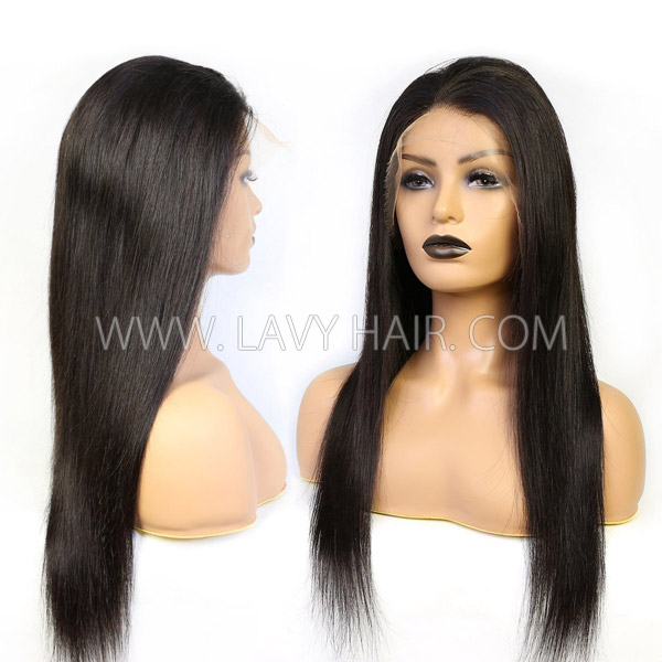 (All Texture Link) Glueless Wear Go Pre Bleached HD Lace 7*7 Lace Closure Wig Perfect Blend Hairline 150% & 200% Density 100% Human Hair