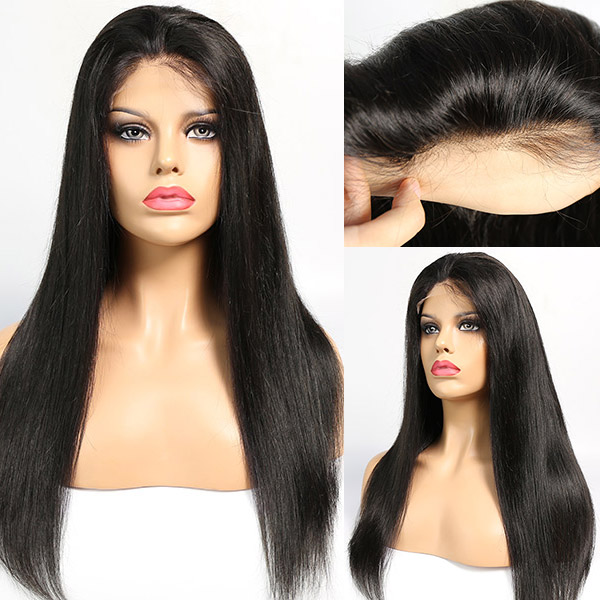 HD Lace 5*5 Lace Closure Wig 180% Density 100% Human Hair