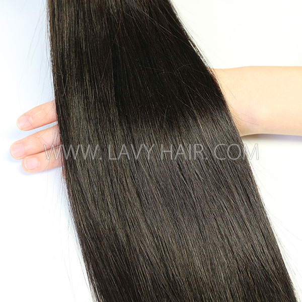 #1B I Tip Hair Raw Hair Pre Bonded Hair Extensions 105 grams/1 pack