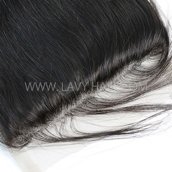 (New)Superior Grade 5*5 Lace top closure Straight/Wavy/Curly Texture 4C Curly Hairline Top Quality Human hair medium brown and transparent Swiss lace