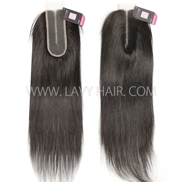 Superior Grade Top Quality 2*6" Lace Closure Transparent Lace Kim-Kay Closure Swiss lace Middle Part