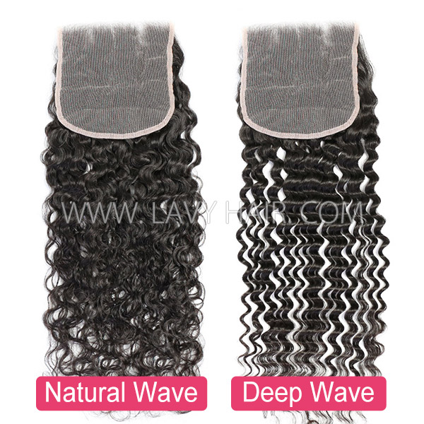 Superior Grade Preplucked Lace closure 6*6 and 7*7 Human hair Transparent Lace Swiss lace