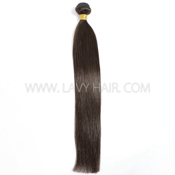 Color 2 Straight Hair Human Virgin Hair 1 Bundle