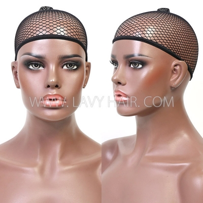 Elastic Wig Net Cap Black Color 1Piece/Pack