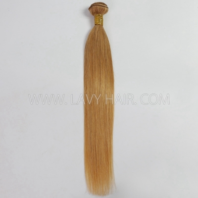 Blonde Color #10 #18 #22 #60 Straight Hair Human Virgin Hair 1 Bundle