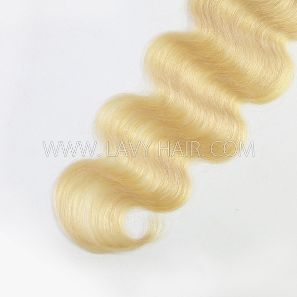 #613 Blonde Color Tape In Hair Extensions Human Virgin Hair 20 pcs 50 grams