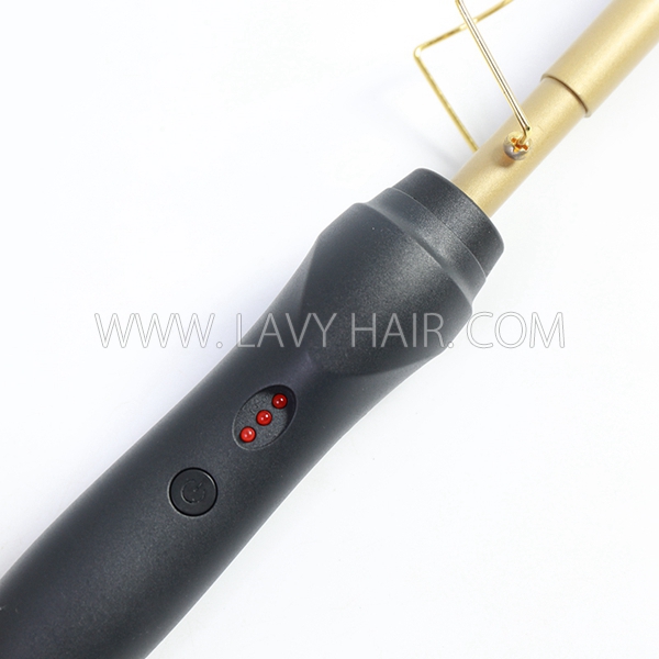 2 In 1 Hot Press Comb Hair Straightener Flat Irons Straightening Brush Temperature 230℃/450℉