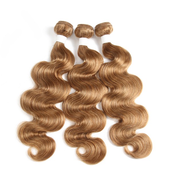 #27 and T1B/27 Color Superior Grade 1 bundle Straight/Body Wave Hair Extensions Brazilian Peruvian Malaysian Indian European Cambodian Burmese