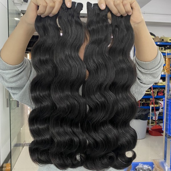 Super Double Drawn All Texture Link (Same Full From Top To Tip) Virgin Human Hair Extensions 105 Grams/1 Bundle Brazilian Hair