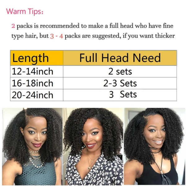 #1B Classic Clip in Extensions 8 pcs 120 grams Straight/Wavy/CurlyAll Texture Advanced Grade 12A Human Virgin Hair