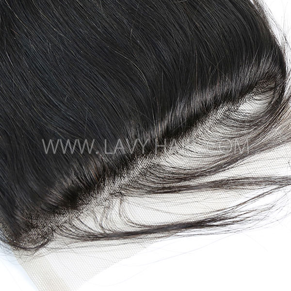 Superior Grade Top Quality Lace closure 4*4 5*5" Loose Deep Wave 100% Real Human hair medium brown and transparent Swiss lace