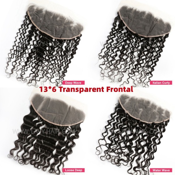 (New)Superior Grade #1B Color 13*6 Lace Frontal Ear to Ear All Style Link Human hair Swiss lace