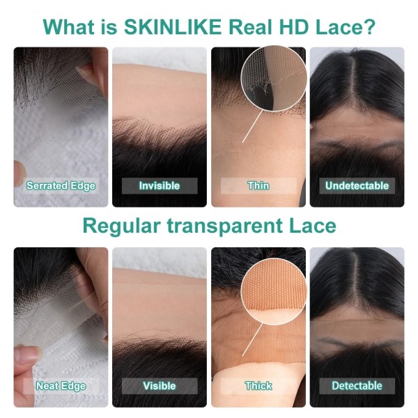 (All Texture Link)Glueless Wear Go 200% density Undetectable HD Lace #613 Blonde 4*4 5*5 6*6 7*7 Lace Closure 13*4 13*6 Full Frontal wigs Human Hair