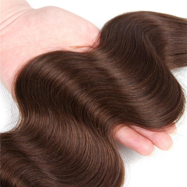 Chocolate Brown Color #2 #4 #6 #8 Straight Hair Human Virgin Hair 1 Bundle