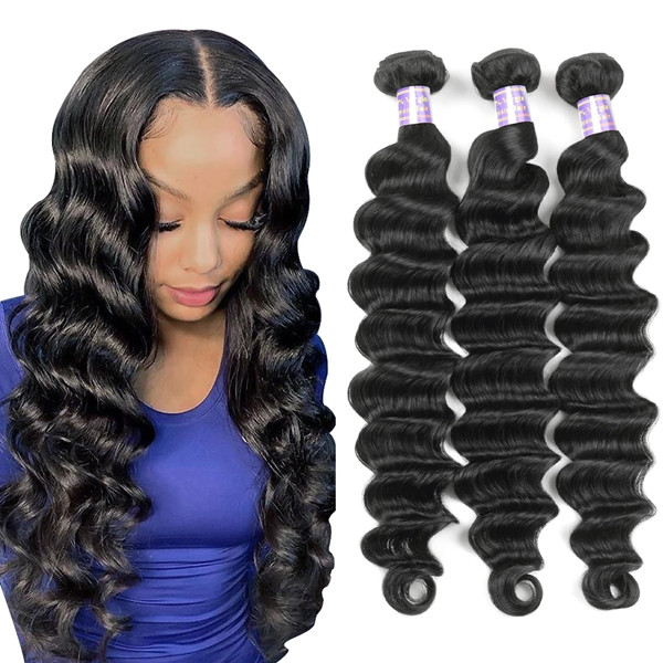 Advanced Grade 12A Loose Deep Wave Unprocessed Human Virgin hair extensions Brazilian Peruvian Malaysian Indian European Cambodian